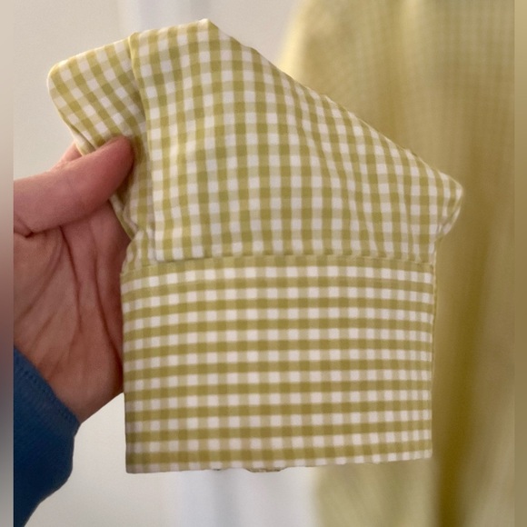 ROBERT TALBOTT CARMEL Yellow/Green Long Sleeve Button Down Shirt, Size XXL - Picture 5 of 9